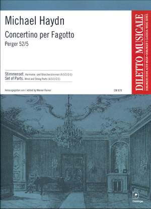 Haydn, M: Concertino per Fagotto, Perger 52/5