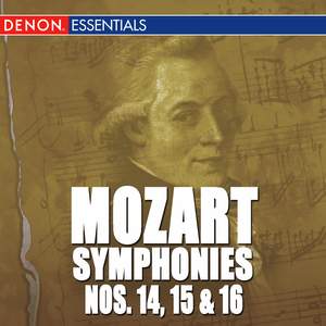 Mozart: The Symphonies - Vol. 3 - Nos. 14, 15, 16