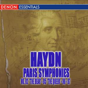 Haydn: Paris Symphonies Nos. 82, 85, 86 & 87