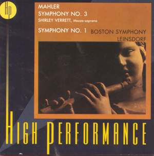 Mahler: Symphonies Nos. 3 & 1