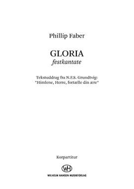 Phillip Faber: Gloria