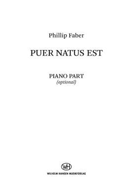 Phillip Faber: Puer natus est