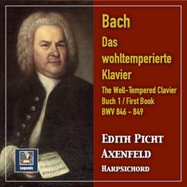 J.S. Bach: The Well-Tempered Clavier, Book 1, BWVV 846-869