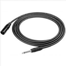 Kirlin Deluxe Mic Lead Male Xlr-jack 25ft