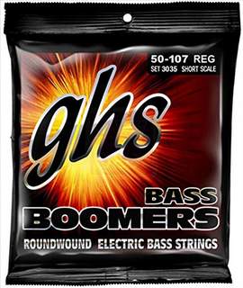 Ghs Bass Boomers Short Scale Reg. 50-107