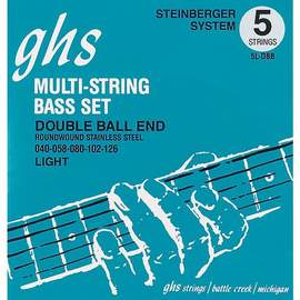 Ghs 5-str.bass Dble.ballend Lgt.40-126