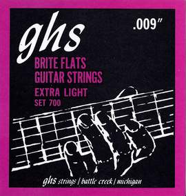 Ghs Brite Flats Extra Light 9-42