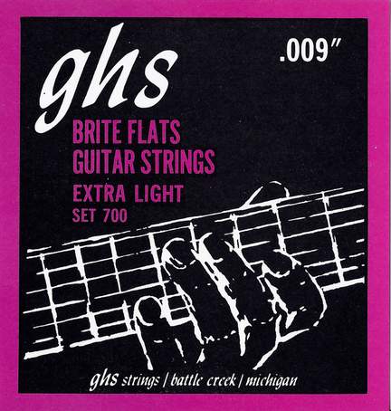 Ghs Brite Flats Extra Light 9-42