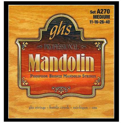 Ghs Phosphor Mandolin Medium 11-40 Set 