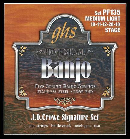Ghs 5-string Banjo J.d.crowe Stage