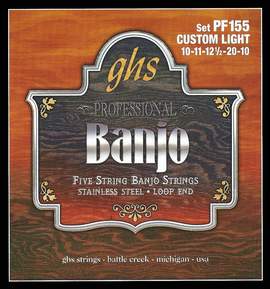 Ghs 5-string Banjo Custom Light 10