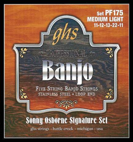 Ghs 5-string Banjo Sonny Osborne 11