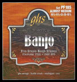 Ghs 5-string Banjo S/l Steel 10.5