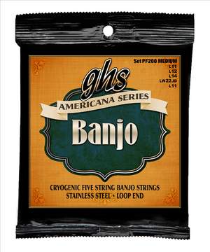 ghs Americana Series - Banjo Medium