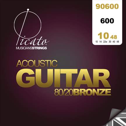 Picato 600 80/20 Bronze Extra Light Set 10-48