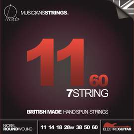 Picato 90777 Light Seven Nickel 9-52 7-string Set