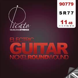 Picato Sr77 Medium Nickel 11-48 Set