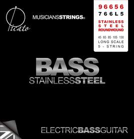 Picato 766l5 S/steel Rnd Wnd Bass Set 45-130