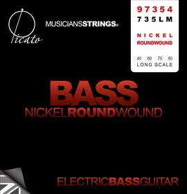 Picato Nickel Roundwound Bass Set 40-95