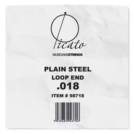 Picato Plain Loopend .018" String