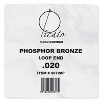 Picato Phosphor Loopend  .020" String