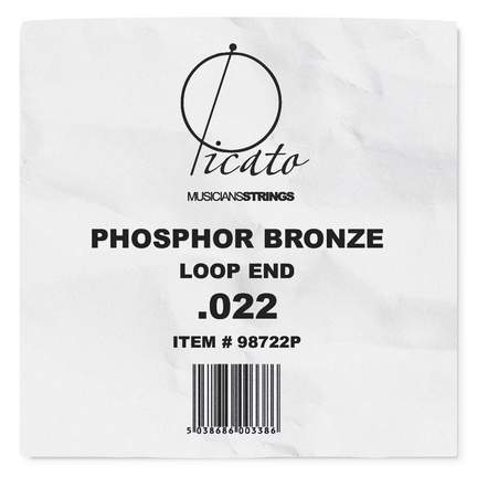 Picato Phosphor Loopend  .022" String