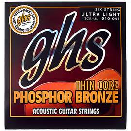 Ghs Thin Core Phosphor Bronze U Light 10-41