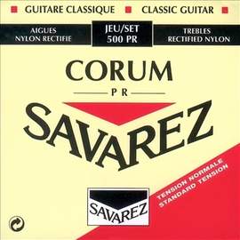 Savarez Rect.nyln.trebles/corum Bass Set
