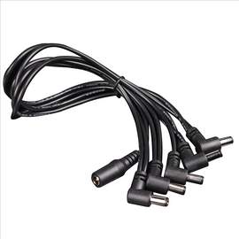 Mooer Pdc5a 5-way Daisy Chain Cable - Angled