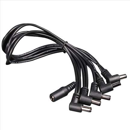 Mooer Pdc5a 5-way Daisy Chain Cable - Angled
