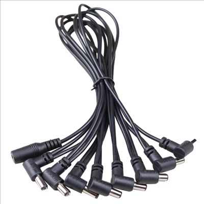 Mooer Pdc8a 8-way Daisy Chain Cable - Angled