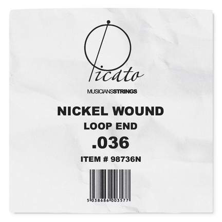 Picato Nickel Loopend  036
