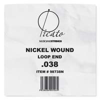 Picato Nickel Loopend  038