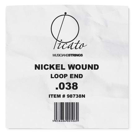 Picato Nickel Loopend  038