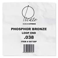 Picato Phosphor Loopend  .038" String