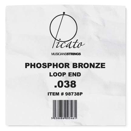 Picato Phosphor Loopend  .038" String