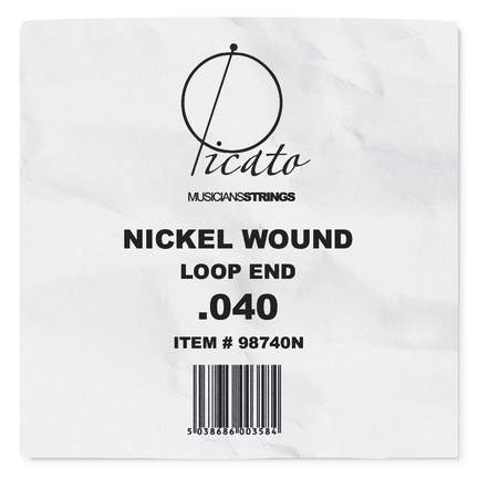 Picato Nickel Loopend  040
