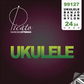 Picato Ukulele Banjo Clear Nylon Set