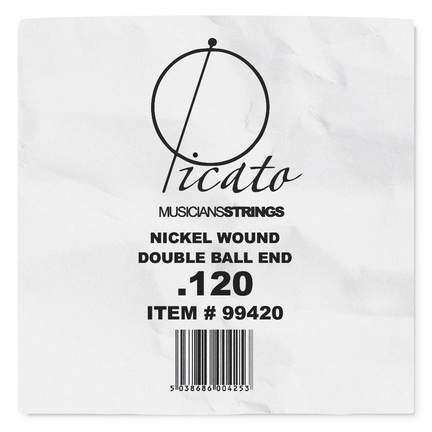 Picato .120" Nickel Dbe Bass String