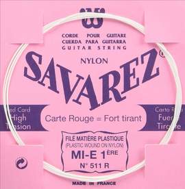 Savarez 511r(red)plastic Wound 1st