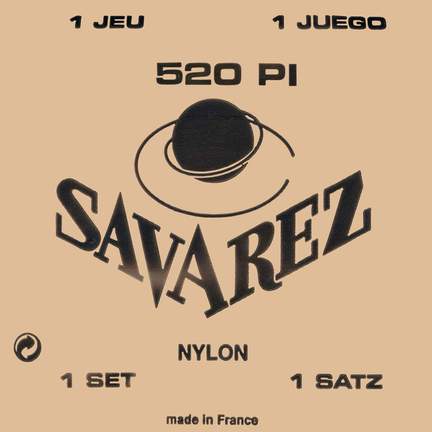 Savarez 520p1 Plastic Wound Trebles Set