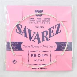 Savarez 524r (red) Nylon Wound 4th.strng
