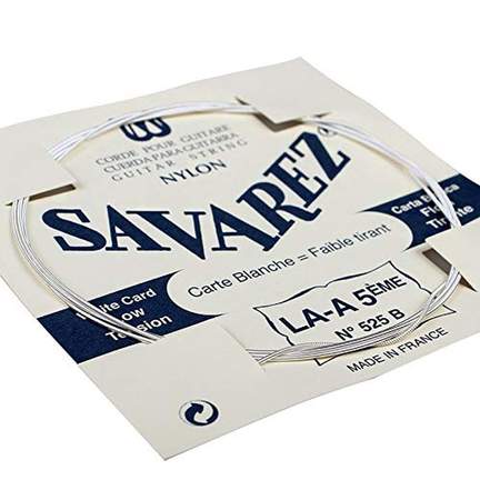 Savarez 525b (white) Wound 5th. String