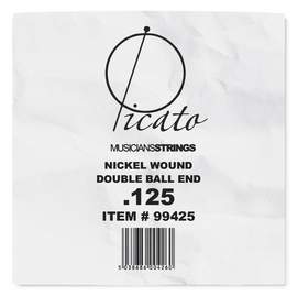 Picato .125" Nickel Dbe Bass String