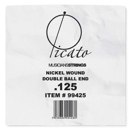 Picato .125" Nickel Dbe Bass String