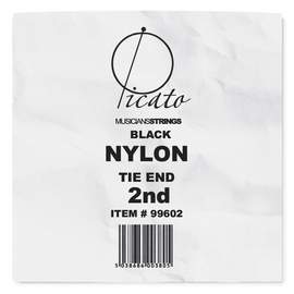 Picato Black Nylon Tie-on 2nd. String