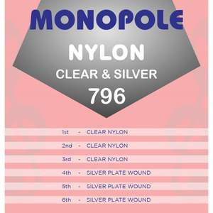 Monopole 796 Clear'n'silver Nylon Set
