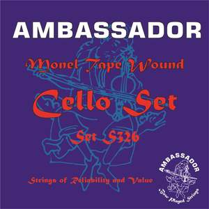 Ambassador Monel S326 Cello Set