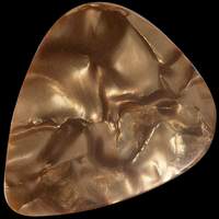 Picato Bronze Pearl Picks, 12 X Thin