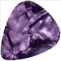 Picato Purple Pearl Picks, 12 X Heavy